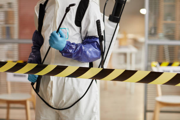 Professional Trauma Scene Cleanup technician working in Castroville, TX